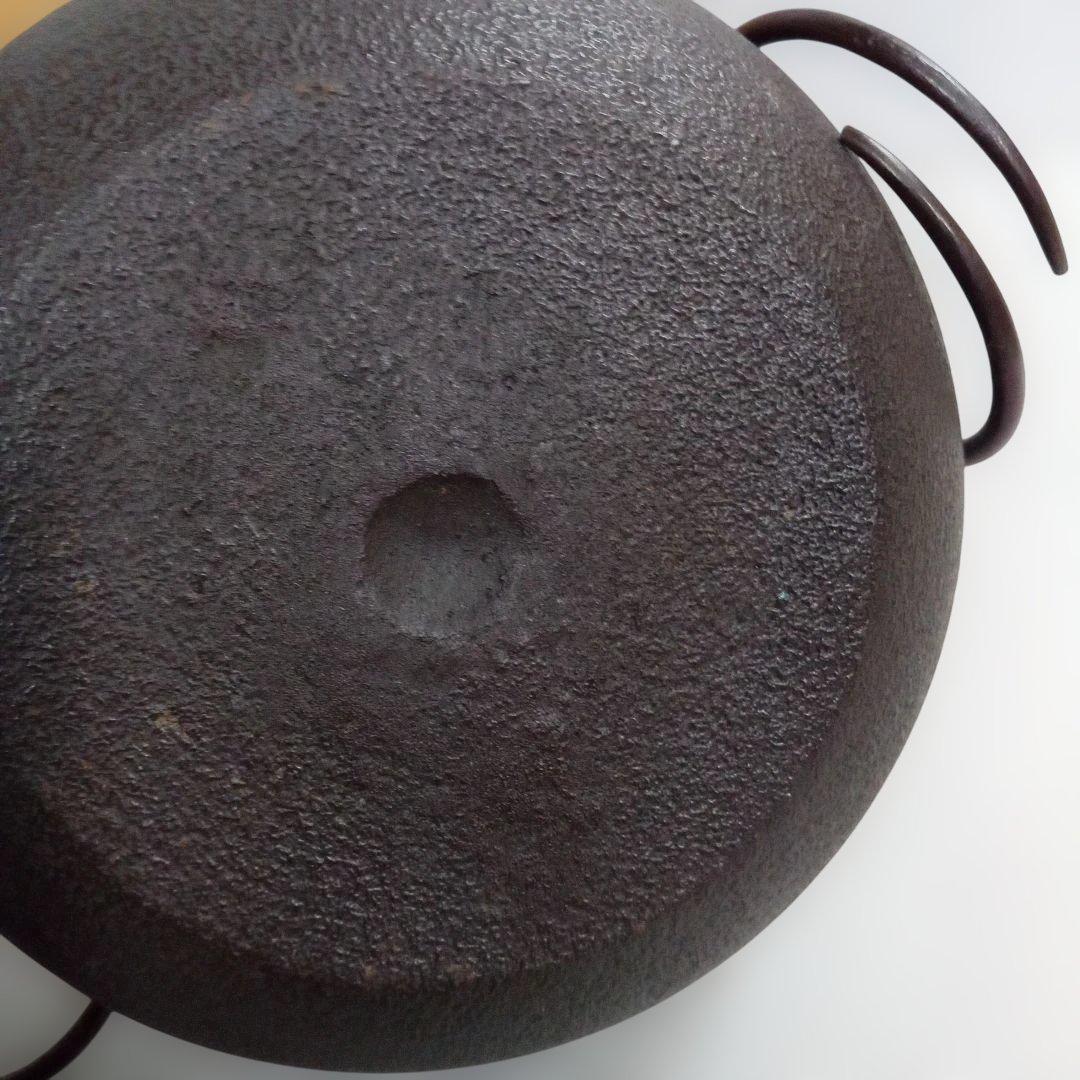 茶道具 茶釜 佐藤清光 甑口釜 未使用品