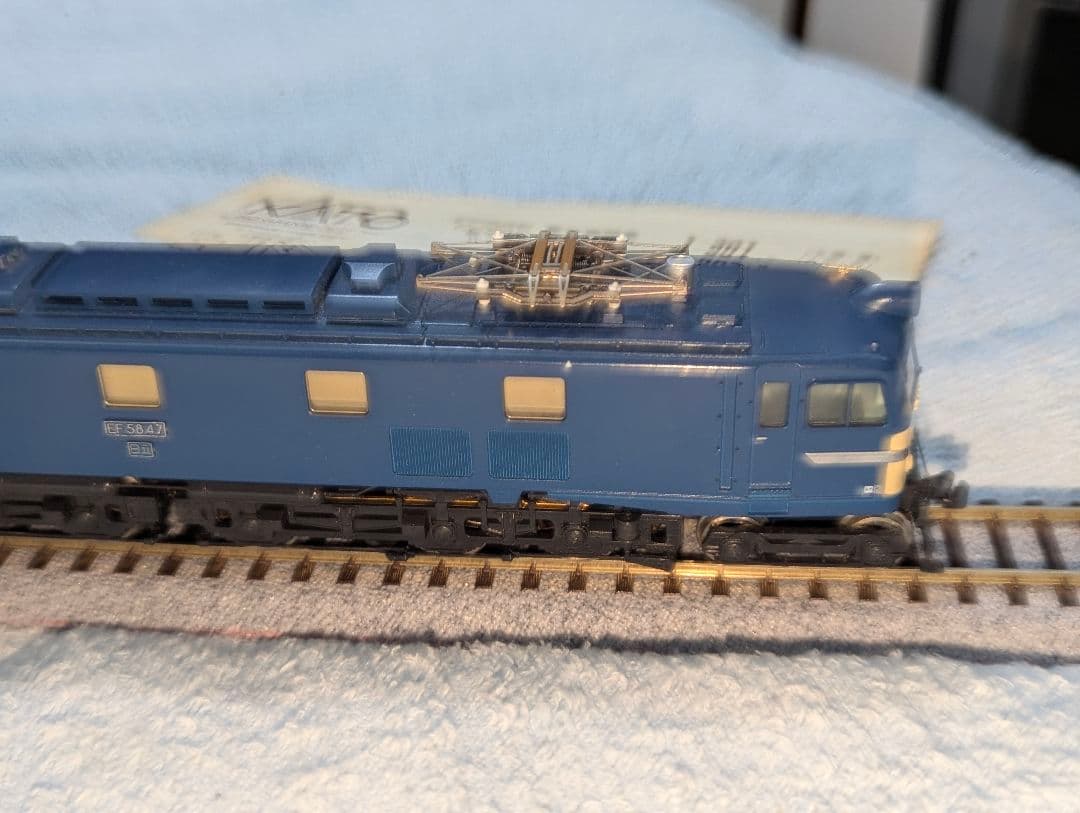 KATO　EF58　(大窓・ブルー) 【1-301】　HOゲージ