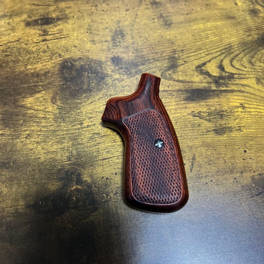 S&W M327 R8 HW モデルガン　タナカ パンドラアームズ　木製グリップ