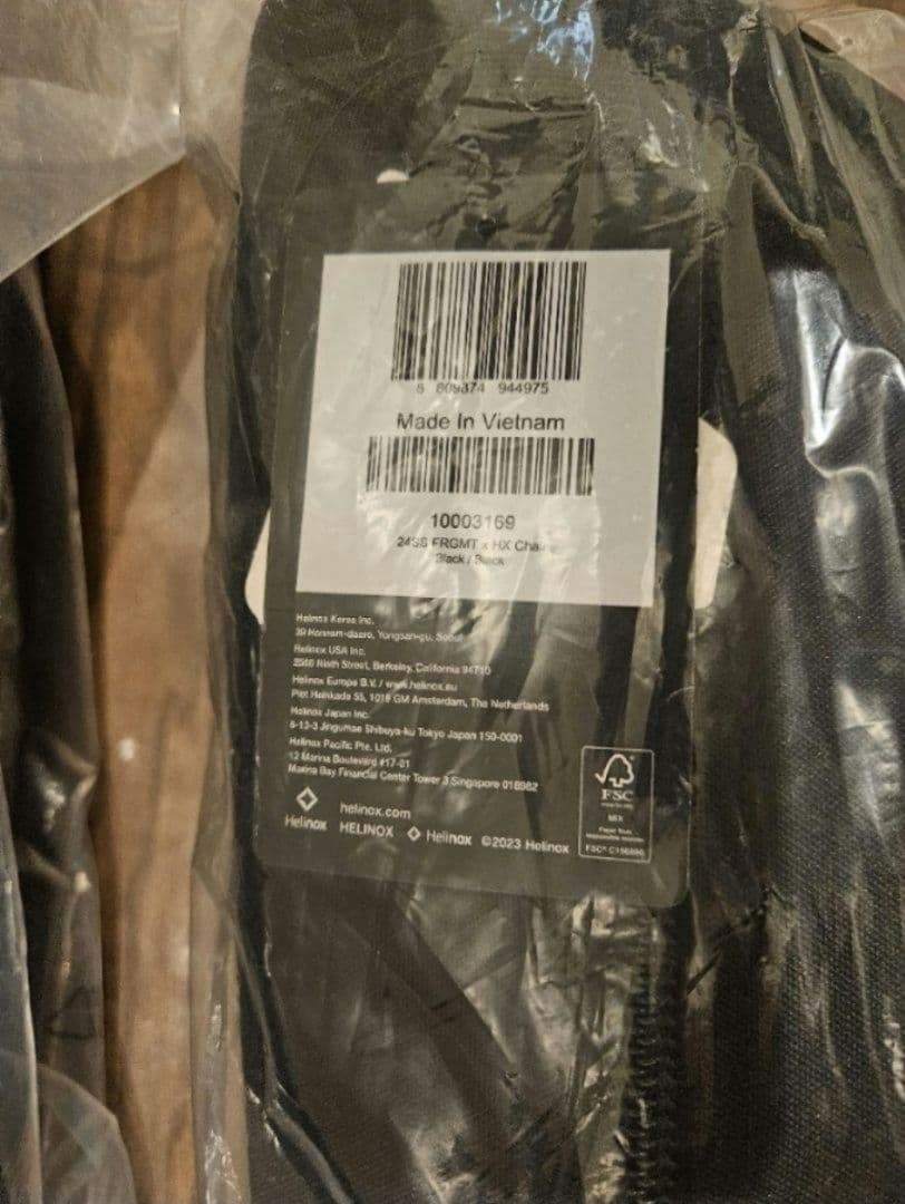 Helinox FRAGMENT アウトドアチェア 黒