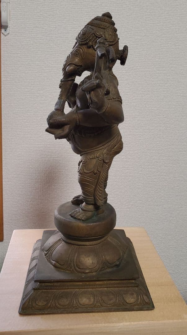 ガネーシャ ブロンズ像