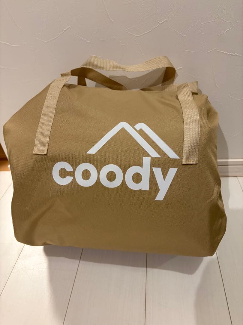 coody エアベッド air block シングル　ベージュ