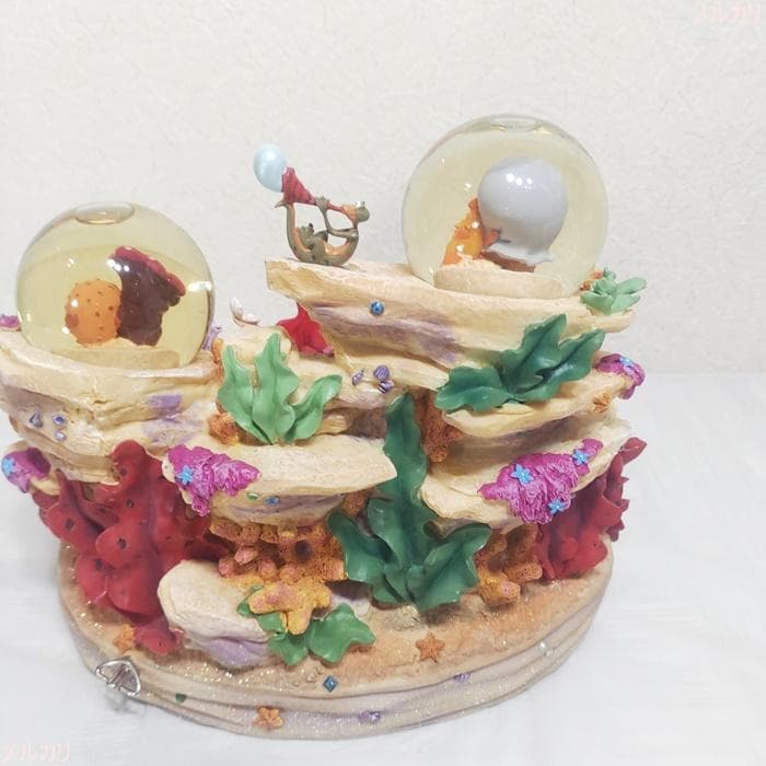 【レア】ディズニー★リトルマーメイド★アンダーザ・シー★スノードーム★オルゴール