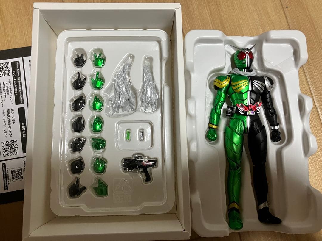 (輸送箱有) S.H.Figuarts真骨彫 仮面ライダーW サイクロンスカル