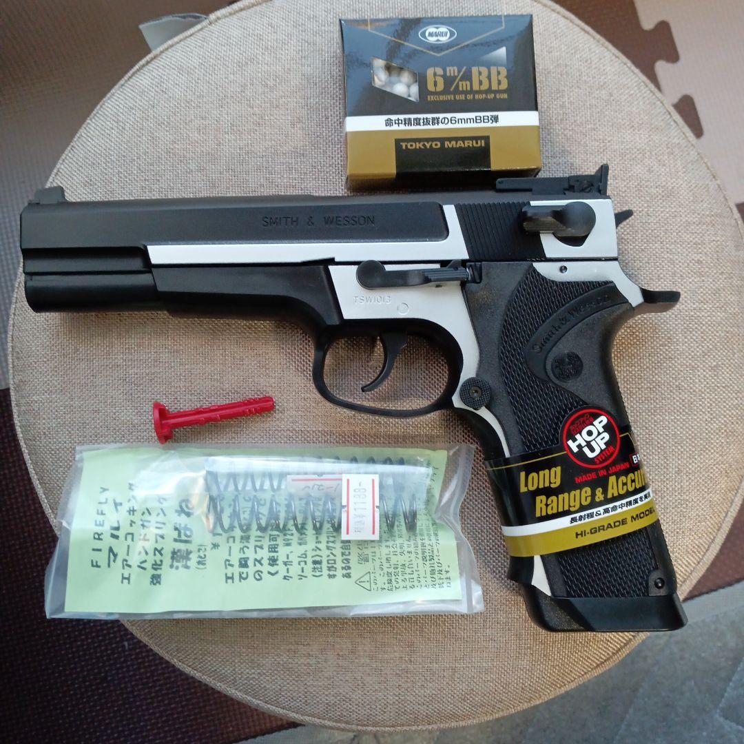 【カスタム済強烈威力】東京マルイスミス＆ウエッソンPC356.完全新品18禁