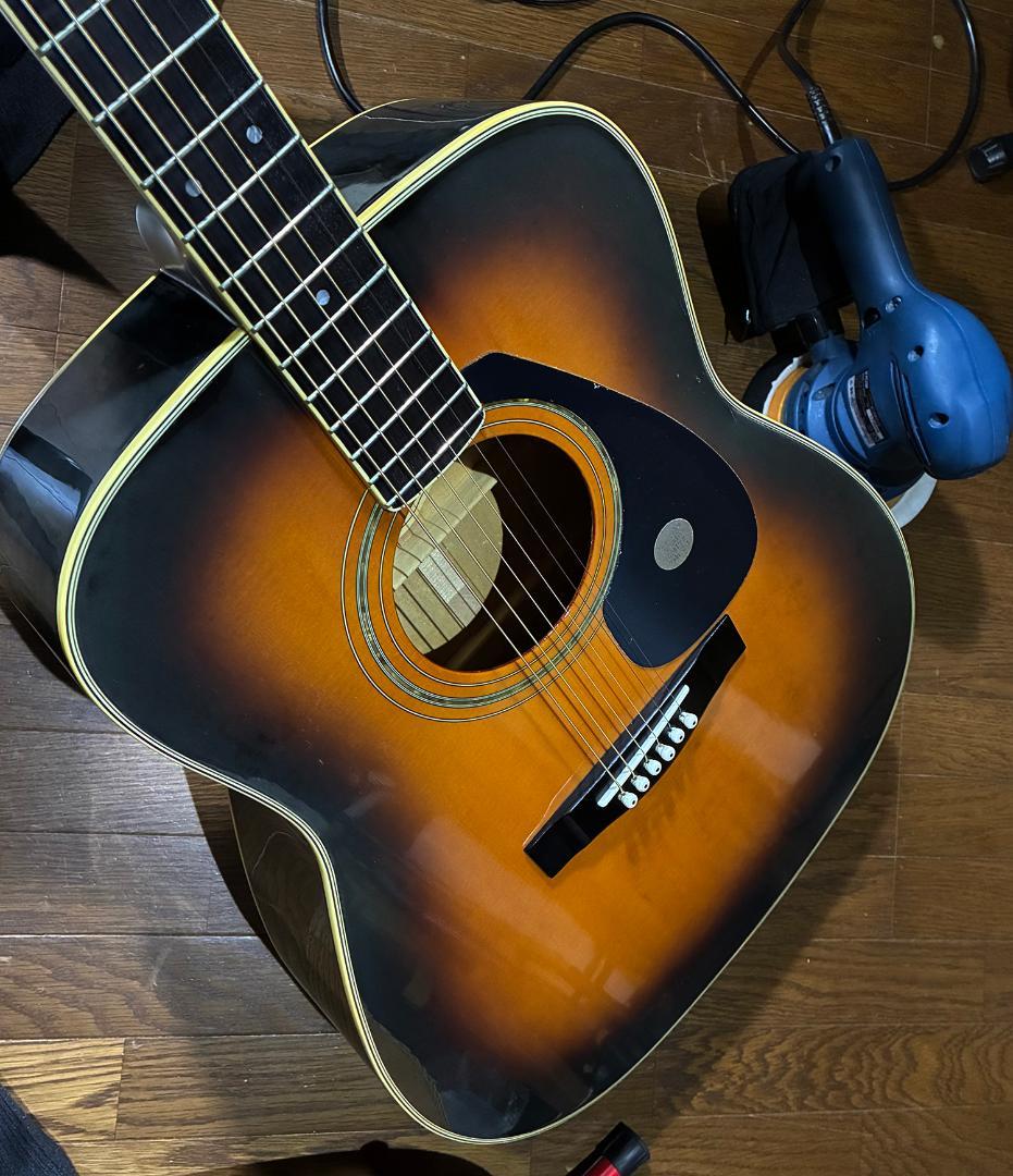 ★　希少!超激鳴り！ヤマハFG435A TBS 試聴動画有り弦高調整済み