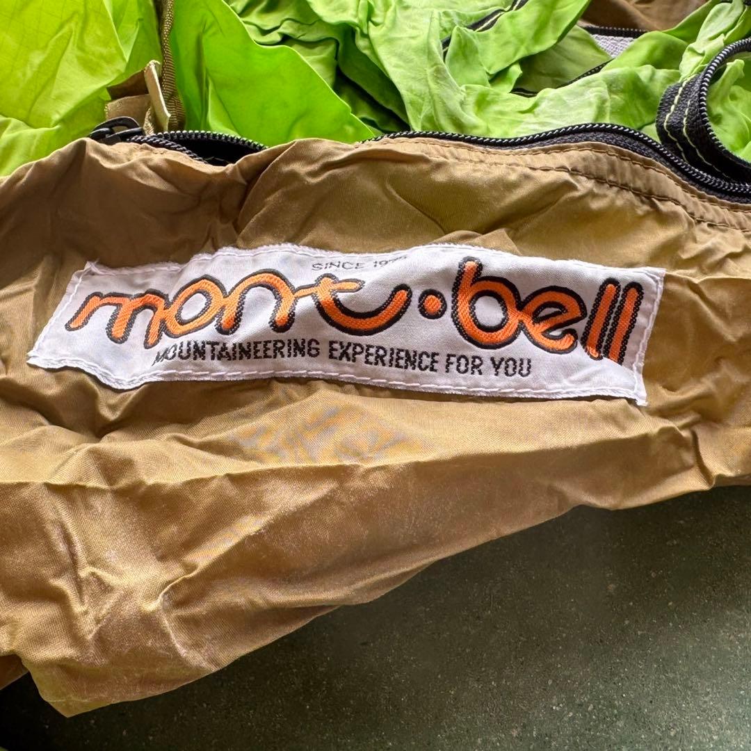 EDK58c モンベル ムーンライト１型 テント ポール旧型 ソロキャンプ