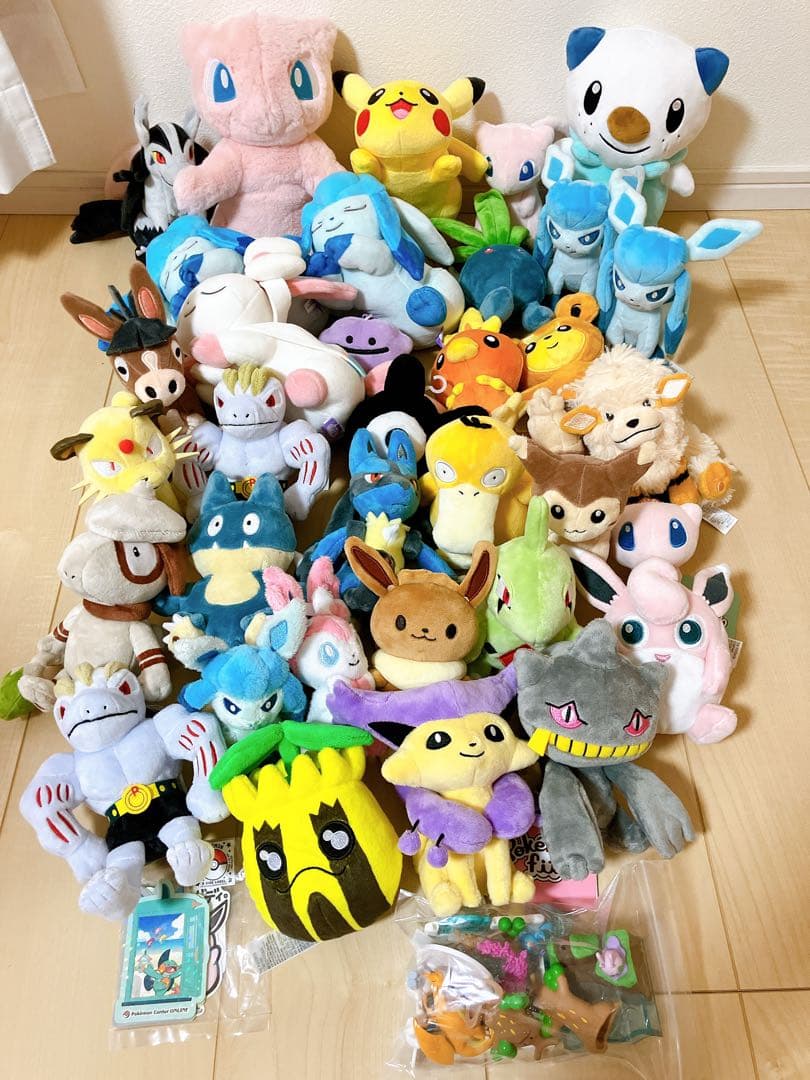 【欠損品含む】ポケモンぬいぐるみまとめ売り