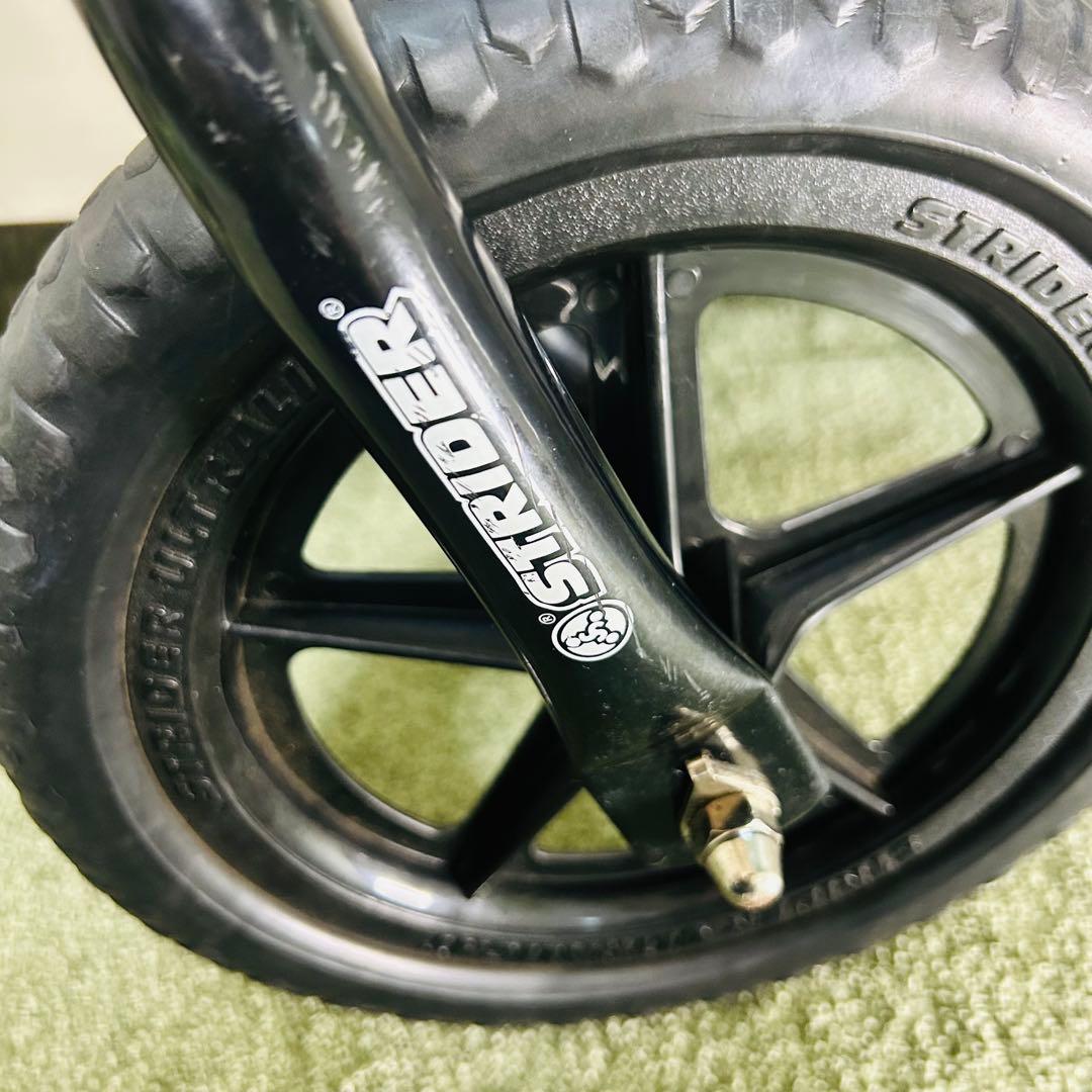 【状態良好】STRIDER スポーツ バランスバイク 12インチ グリーン