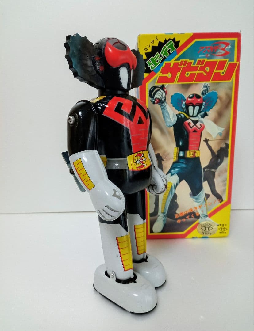 ザビタン ブリキ 箱付き 当時物 ポピー ブルマァク タカトク