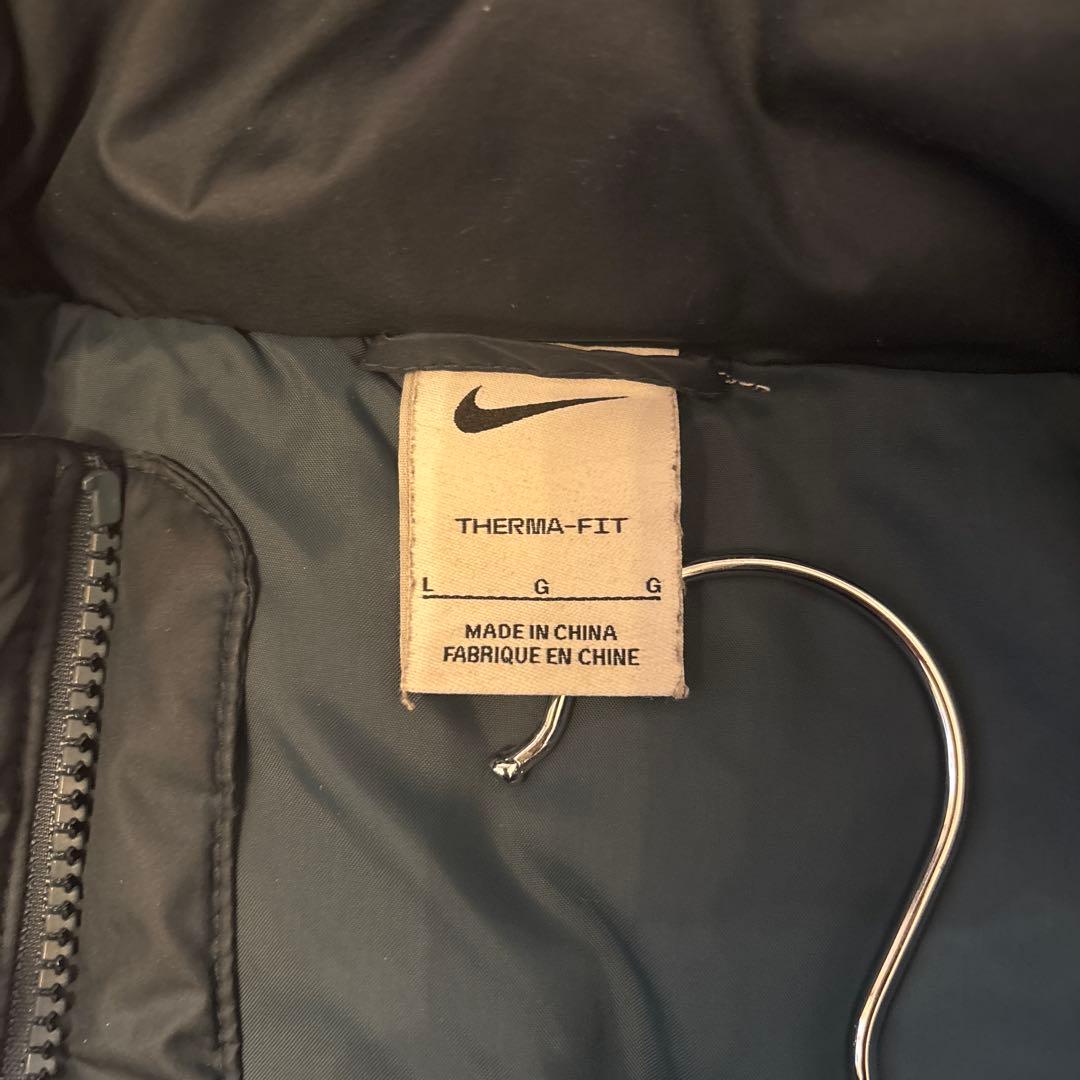 Nike Therma-Fit ベンチコート Lサイズ カーキ 緑 ナイキ