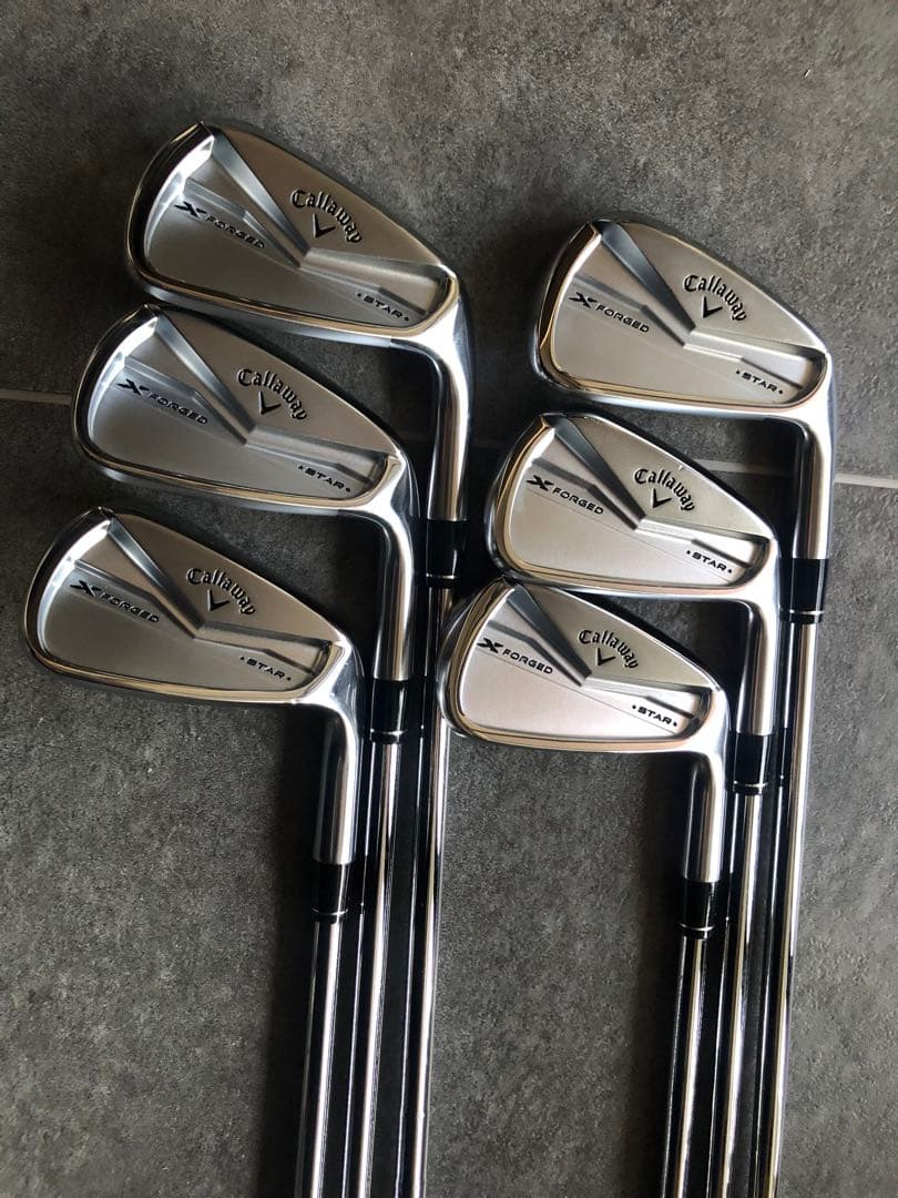●ラウンド未使用　超美品●callaway Xフォージドstar 2024 6本