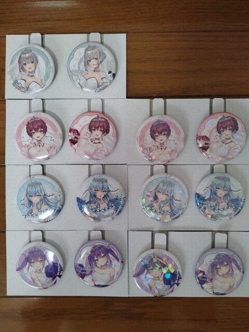 一番くじ ホロライブ 白銀ノエル 宝鐘マリン 常闇トワ 雪花ラミィ コンプリート