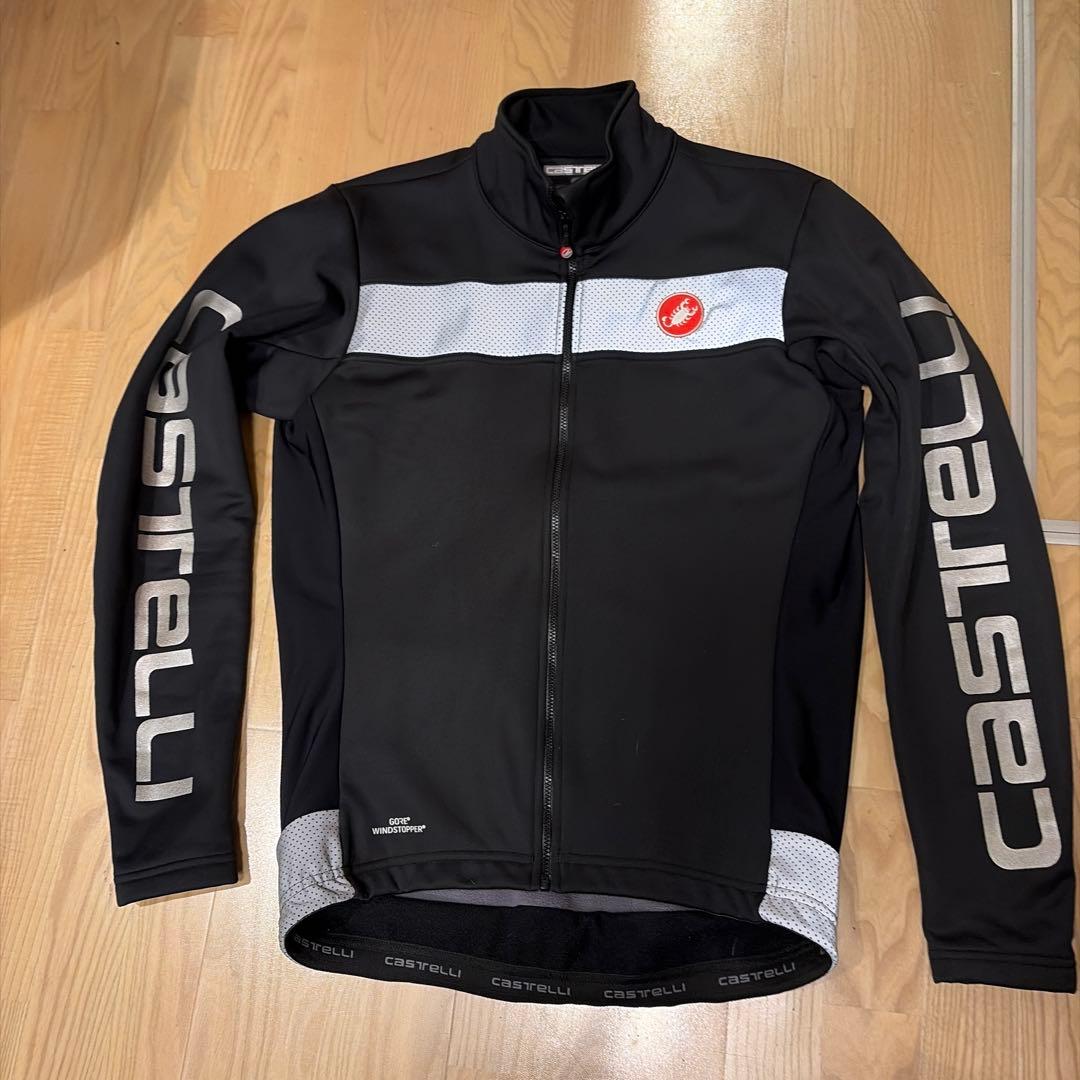 CASTELLI RADDOPPIAサイクルジャケット ブラック