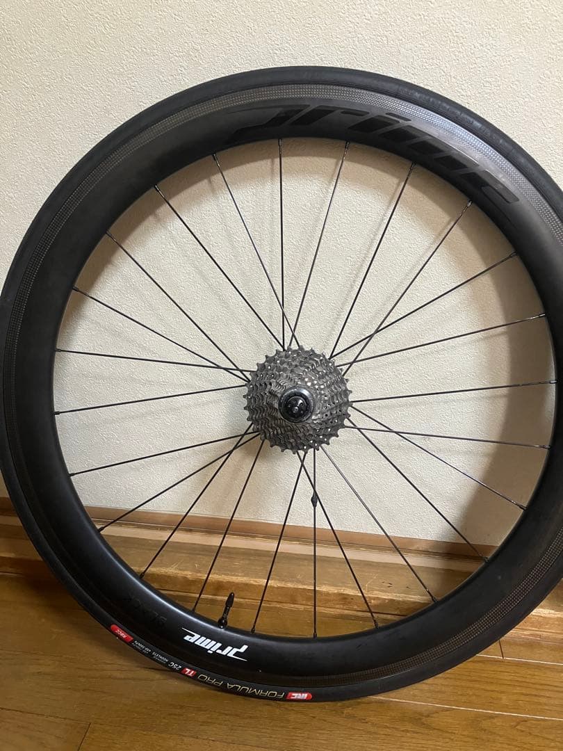 prime カーボンホイール ブラックエディション リムブレーキ チューブレス