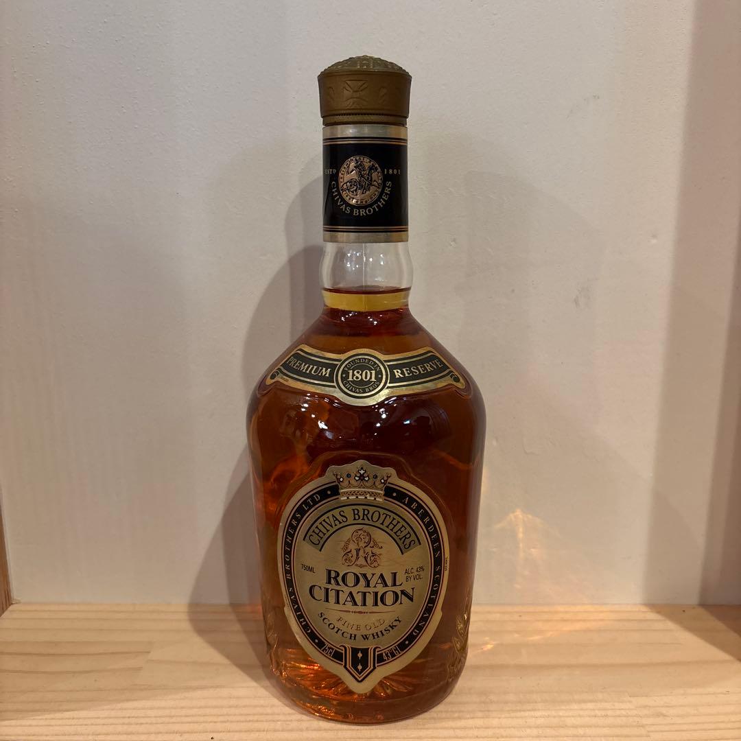 シーバスブラザーズ ロイヤルシテーション　スコッチウイスキー 未開栓 古酒