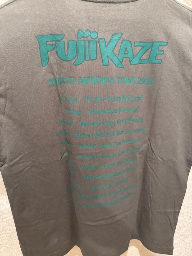 【最終値下げ】藤井風 北米ツアー 2025 ライブTシャツ (L)