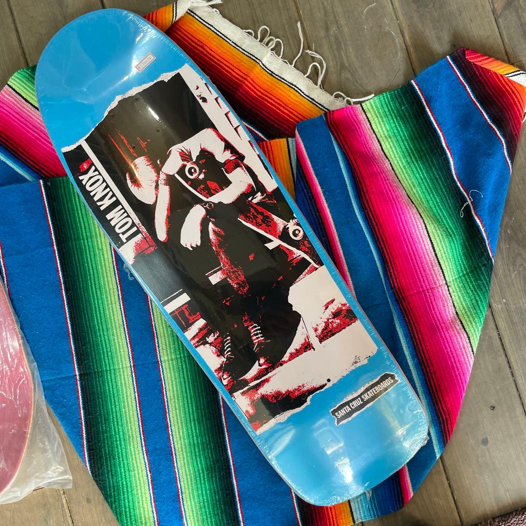 SantaCruz サンタクルーズスケボーデッキ　knox パンク9.89㌅
