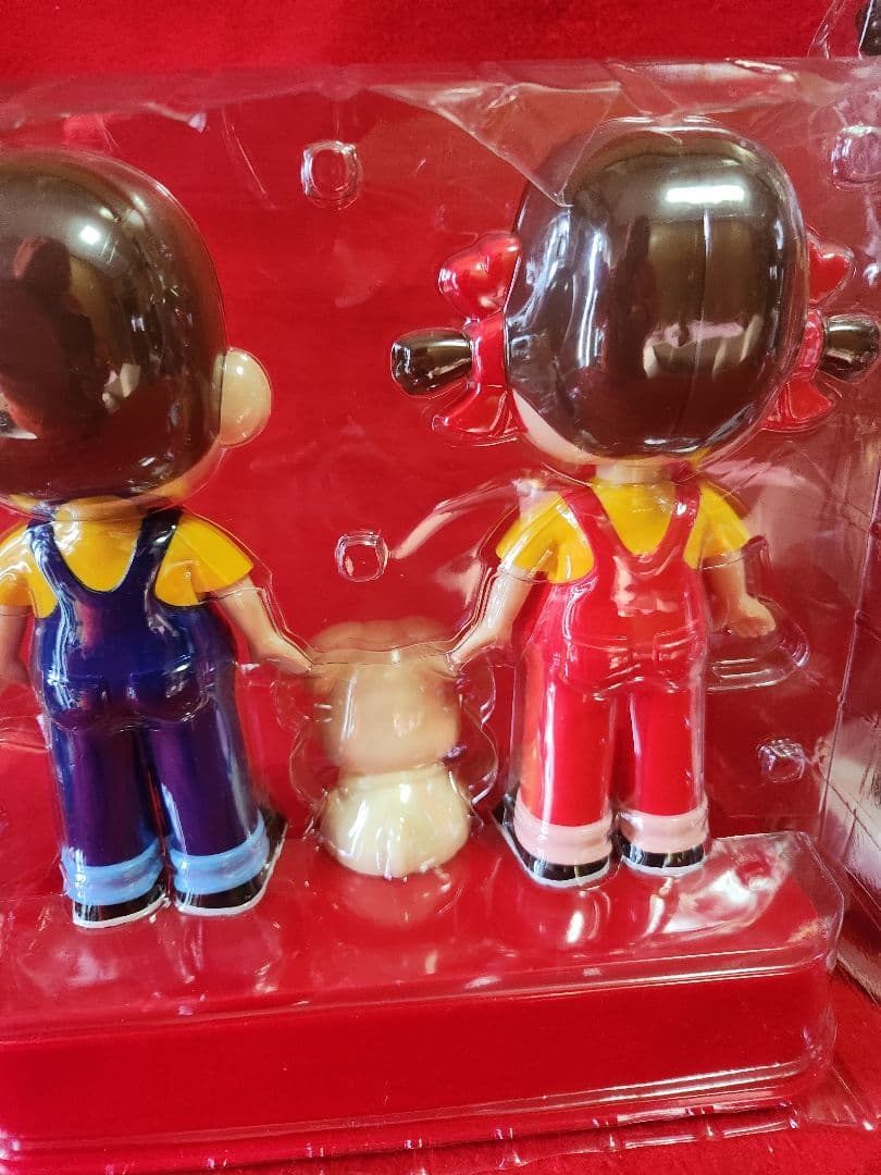 不二家　ペコちゃん　60周年　記念　首振り 人形　ペコちゃん　ポコちゃん