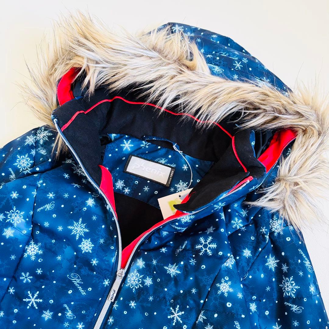 2578【美品】フェニックス スキーウェア レディース ジャケット ファー付き