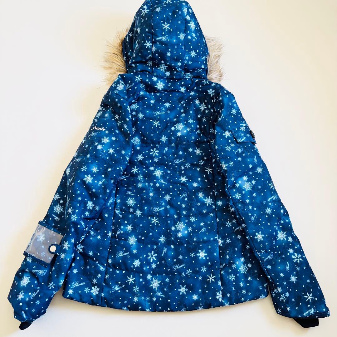 2578【美品】フェニックス スキーウェア レディース ジャケット ファー付き