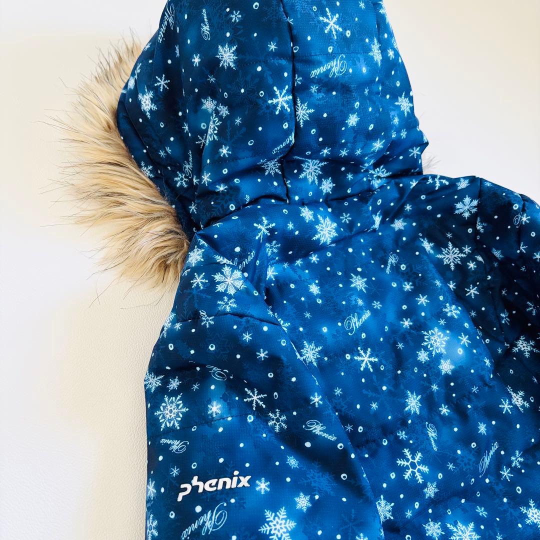 2578【美品】フェニックス スキーウェア レディース ジャケット ファー付き