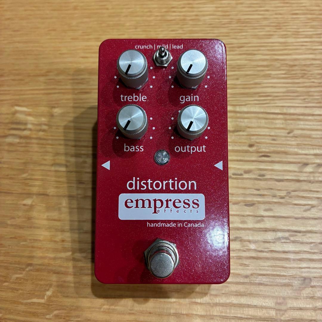 empress distortion ギターエフェクター