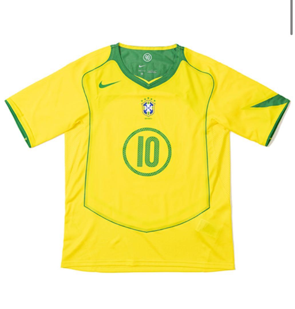 【タグ付き】ブラジル代表 ロナウジーニョ リイシュー 復刻 正規品