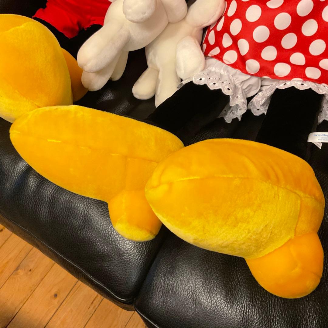 超特大！100cm！美品 ミッキーマウス ミニー マウス ぬいぐるみ ディズニー