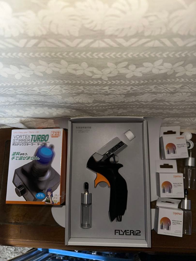 sparmax FLYER-SR2 ＋ ボルテックスターラー セット ノズル多数
