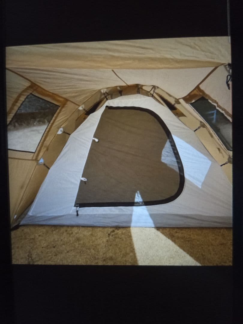 DOD　バイクインテント　TANDEM　タンカラー　訳あり品です