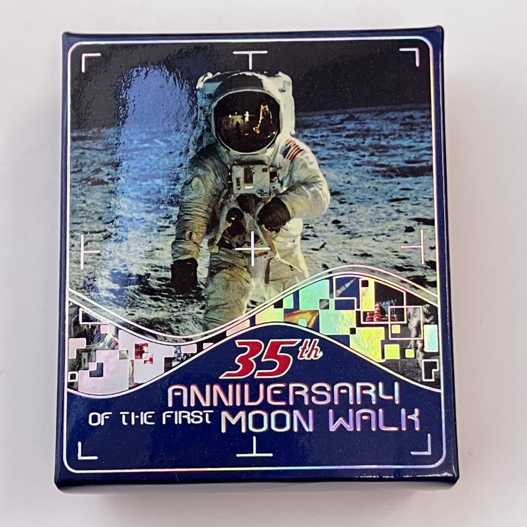 オーストラリア造幣局発行 人類初の月面歩行35周年記念　2004年