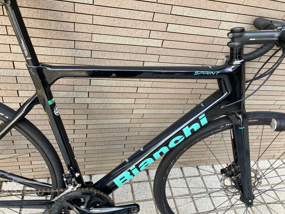 送料込BianchiSprint Discビアンキスプリントロードバイクカーボン