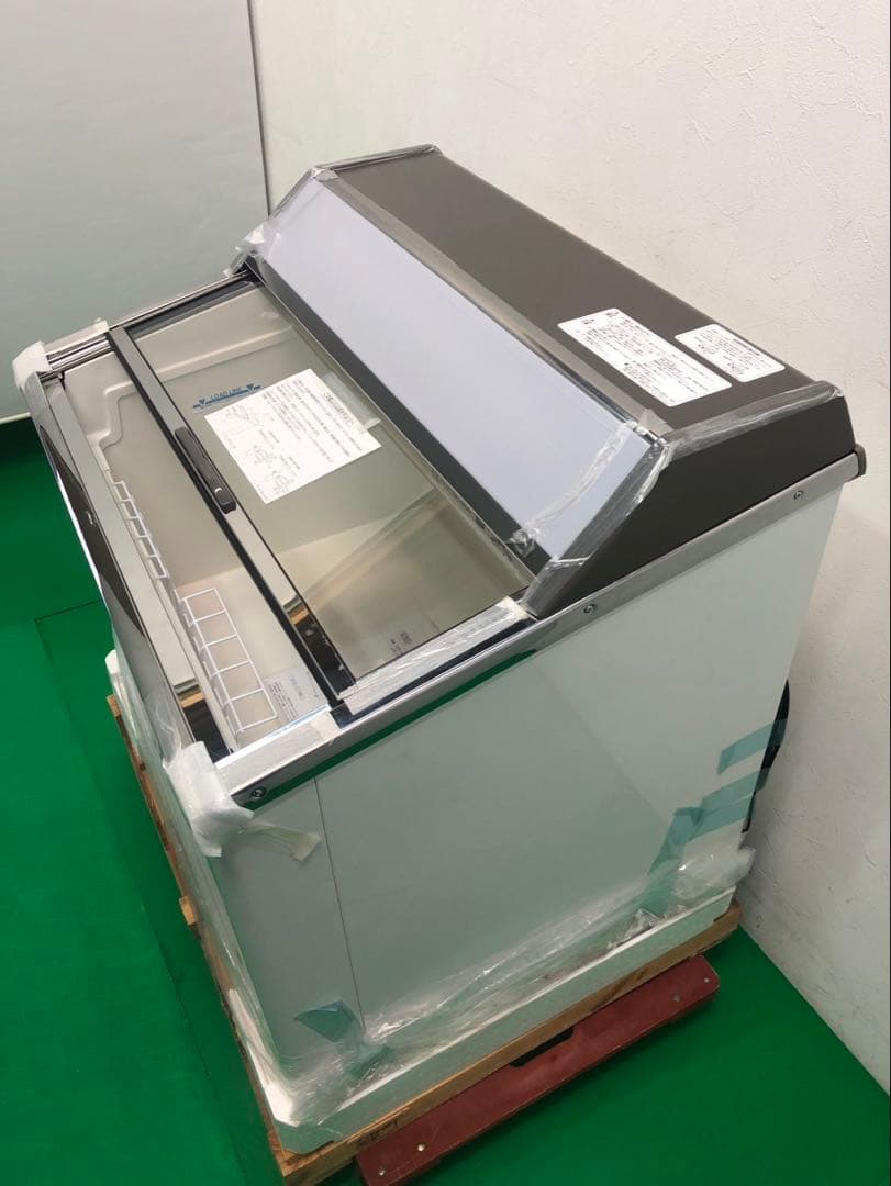 新古品☆地域限定送料無料☆パナソニック　冷凍ショーケース　ガラストップ式　②