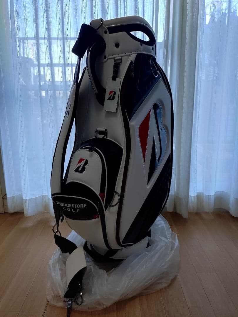 BRIDGESTONE ゴルフバッグ ホワイト/ブラック
