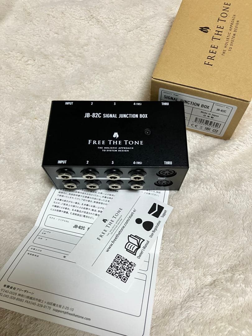 FREE THE TONE JB-82C シグナルジャンクションボックス