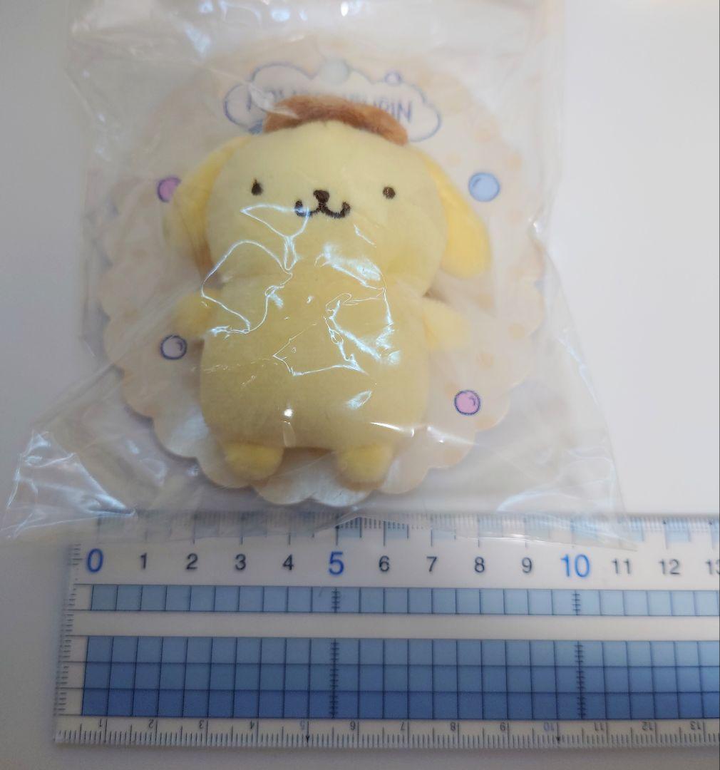 ポムポムプリン　ぬいぐるみ　マスコット　バッジ