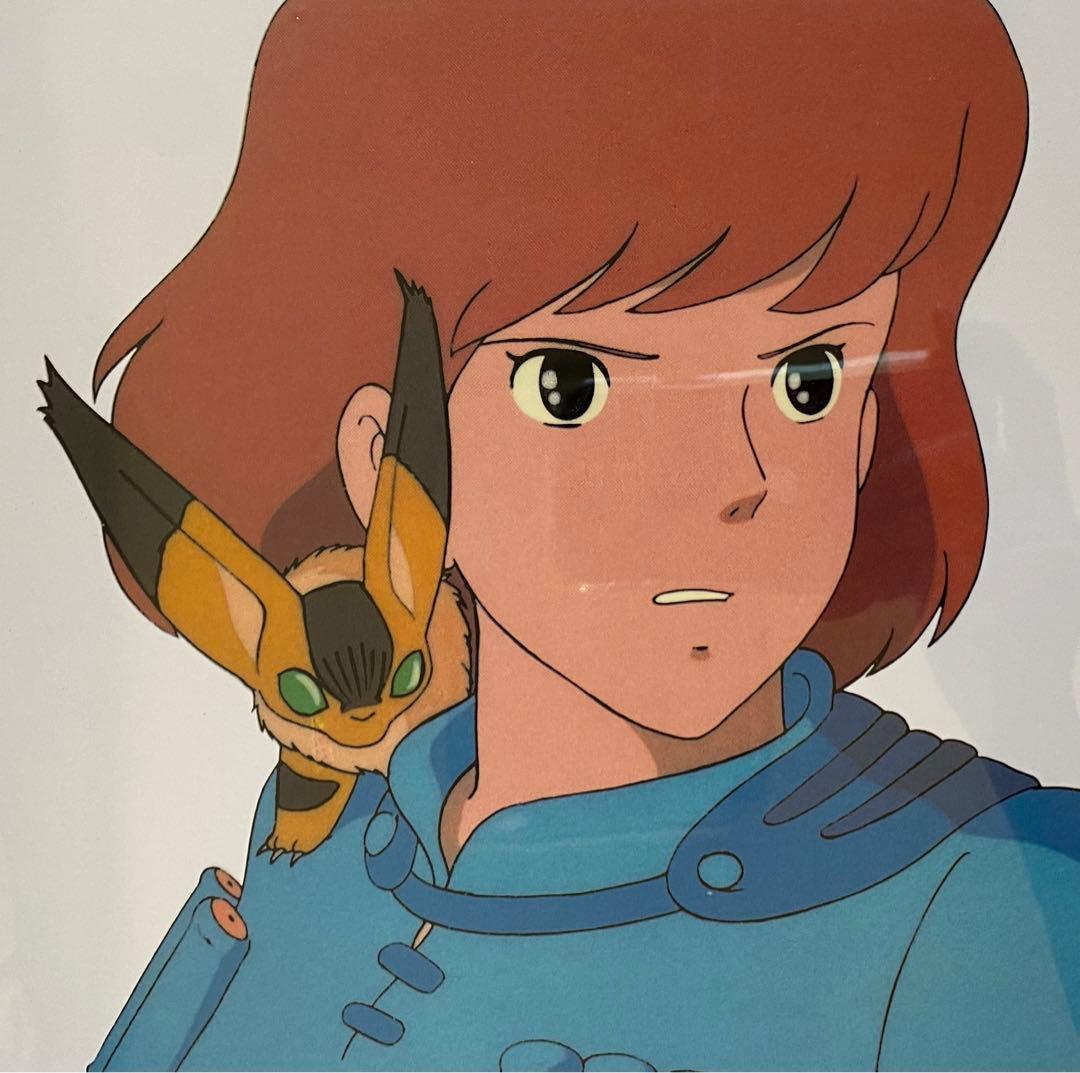 【激レア】風の谷のナウシカ　セルタッチポスターA ジブリ　宮崎駿　B4サイズ