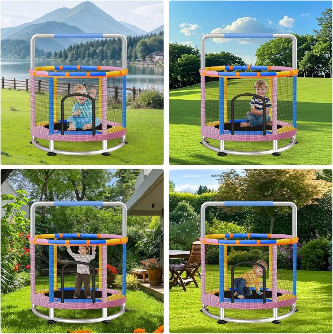 Dan様【耐荷重150kg】トランポリン 子供 室内 大人用 家庭用