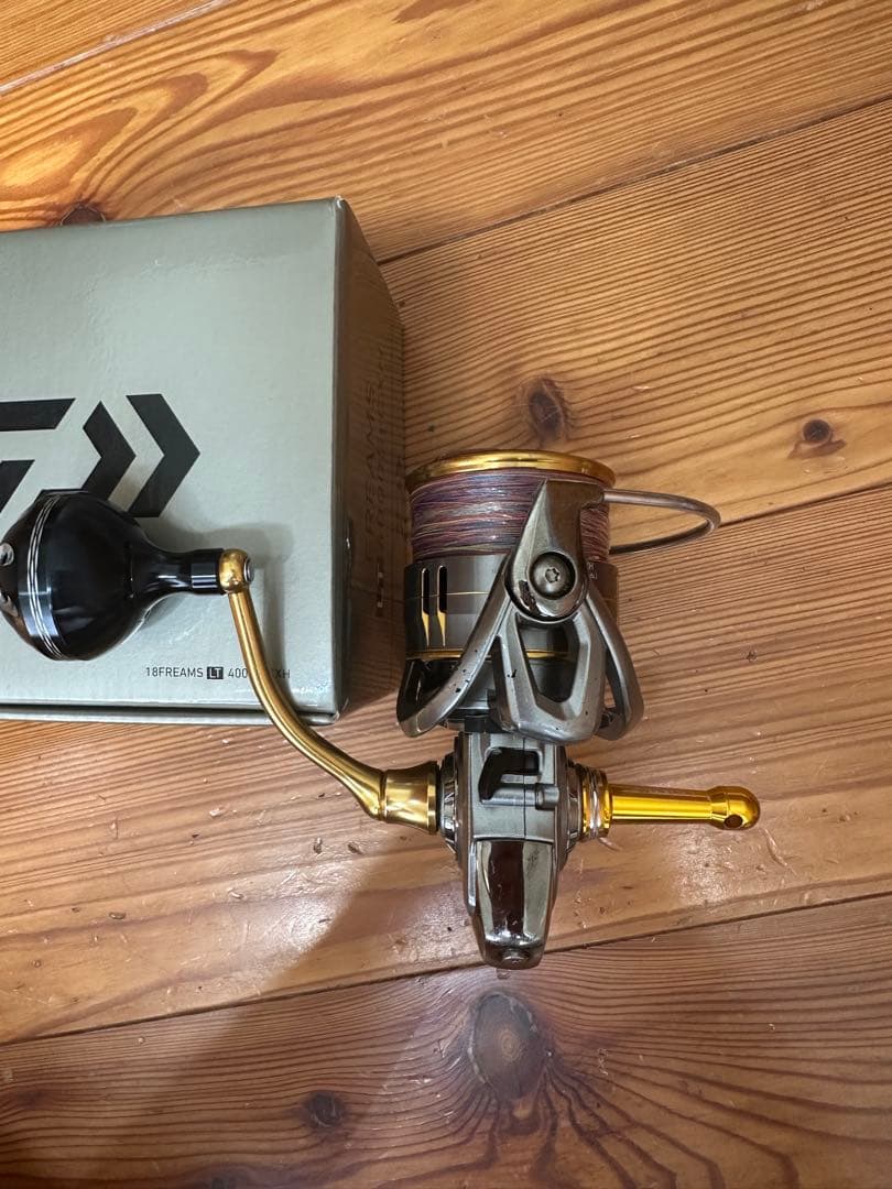 フリームス4000S-CXH 美品ゴメクサスハンドルスタンド付き