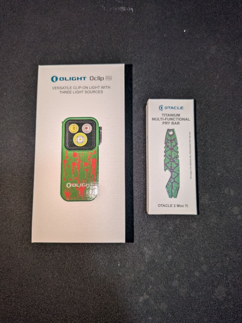 OLIGHT Oclip pro・OTACLE2 Mini Tiセット