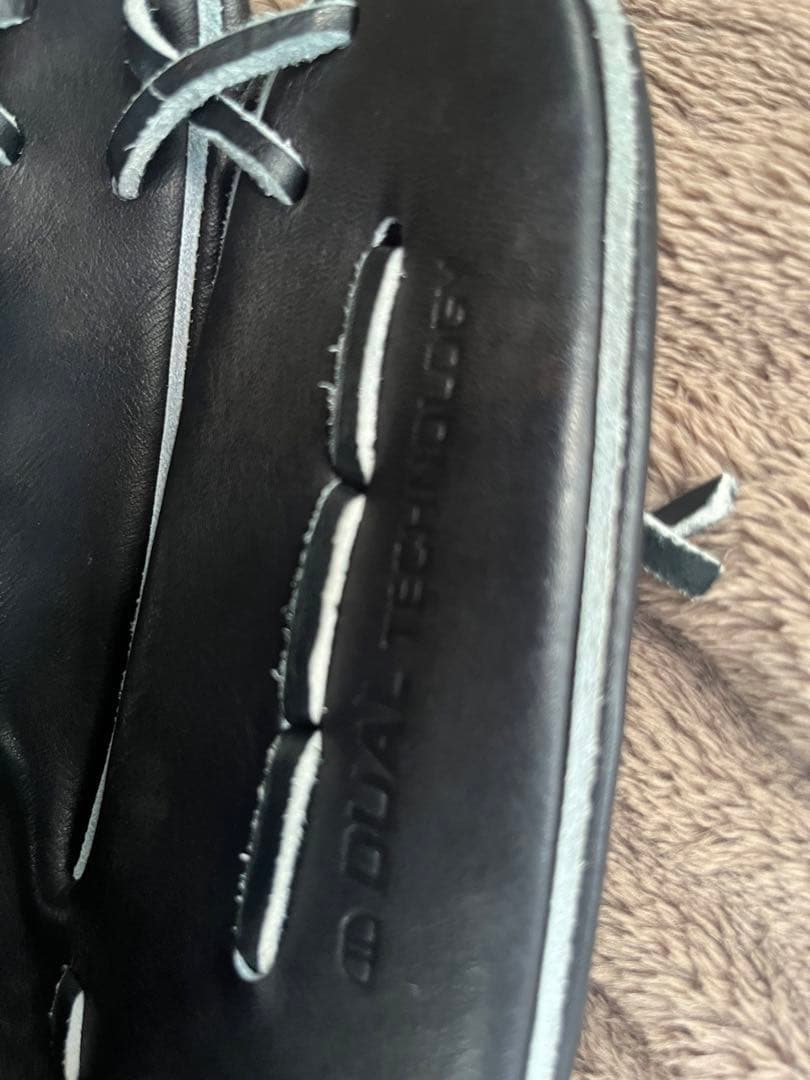 Wilson 軟式野球グローブ 黒　外野用