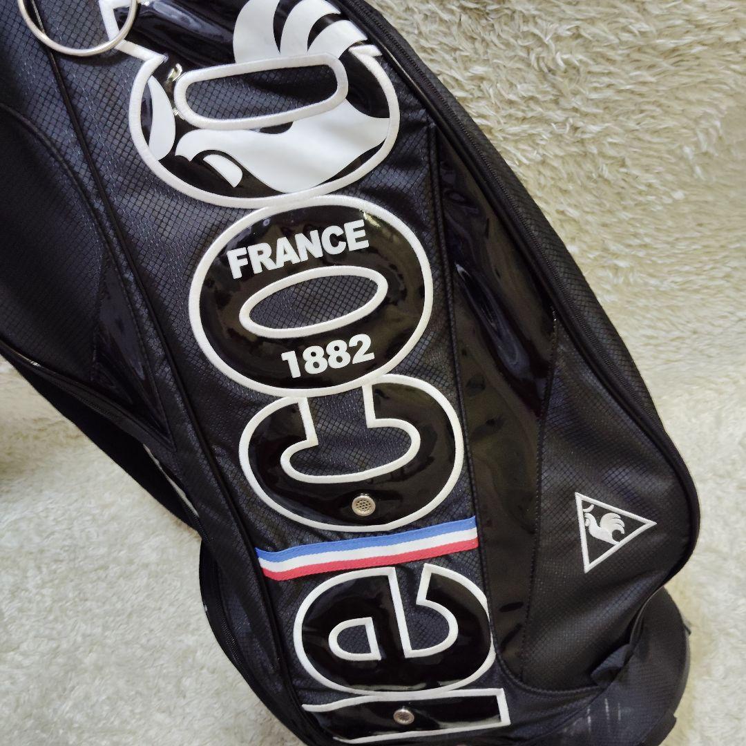 【良品】ルコックスポルティフ キャディバッグ ゴルフバッグ カバー付 5分割