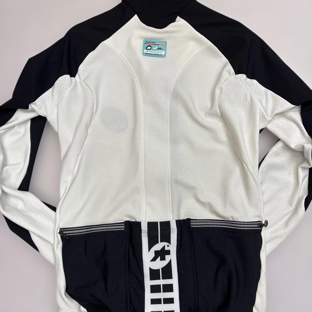 【新品】アソス　サイクルジャケット ブラック/ホワイト