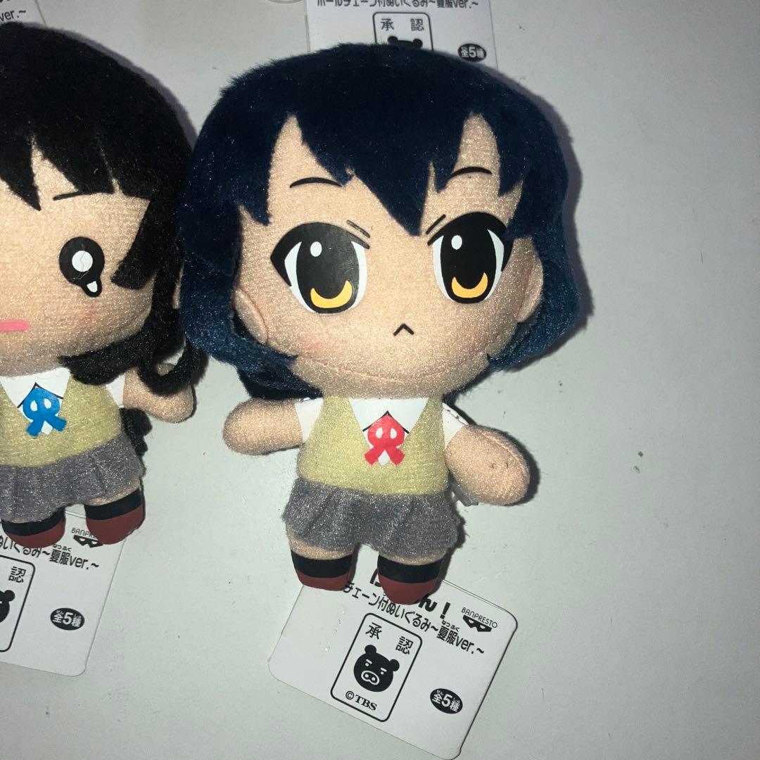 けいおん ボールチェーン付ぬいぐるみ