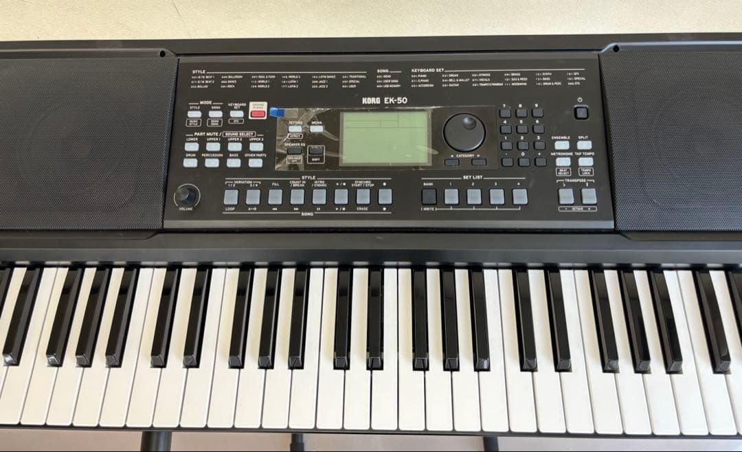 【USED】KORG EK-50本体／ケース・カバー付き　※スタンドは付きません