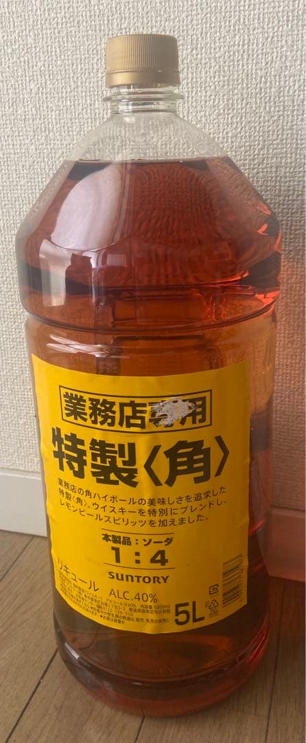 サントリー 特製〈角〉 5L 40%