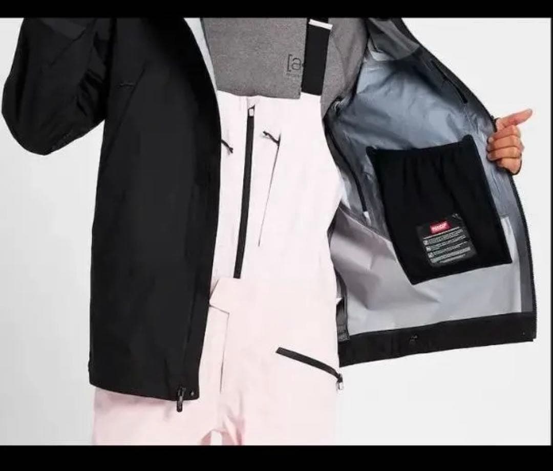 新品 BURTON M AK GORE TUSK JK 黒 S M タスク 3L