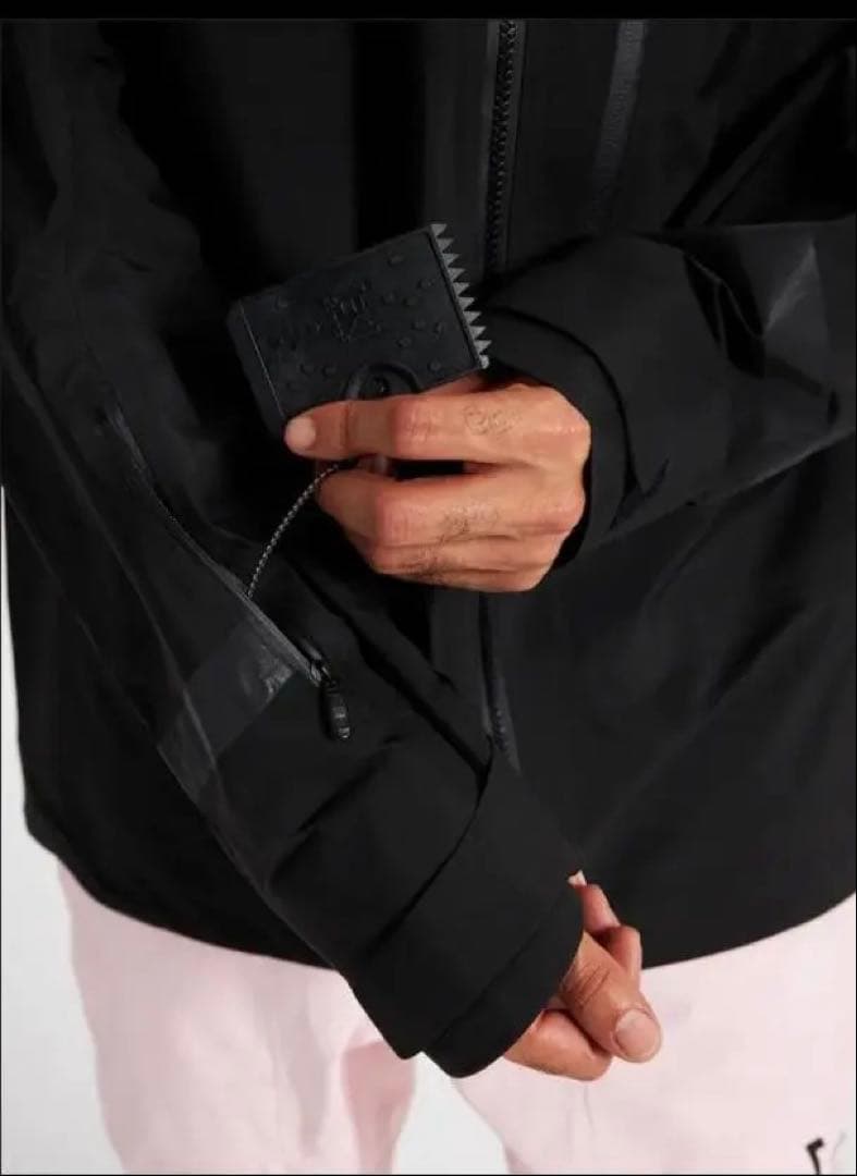 新品 BURTON M AK GORE TUSK JK 黒 S M タスク 3L