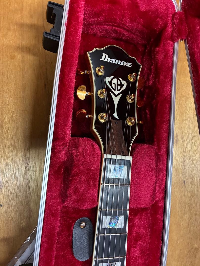 【値下げ】美品　ibanez LGB30 ナチュラル　フルアコ